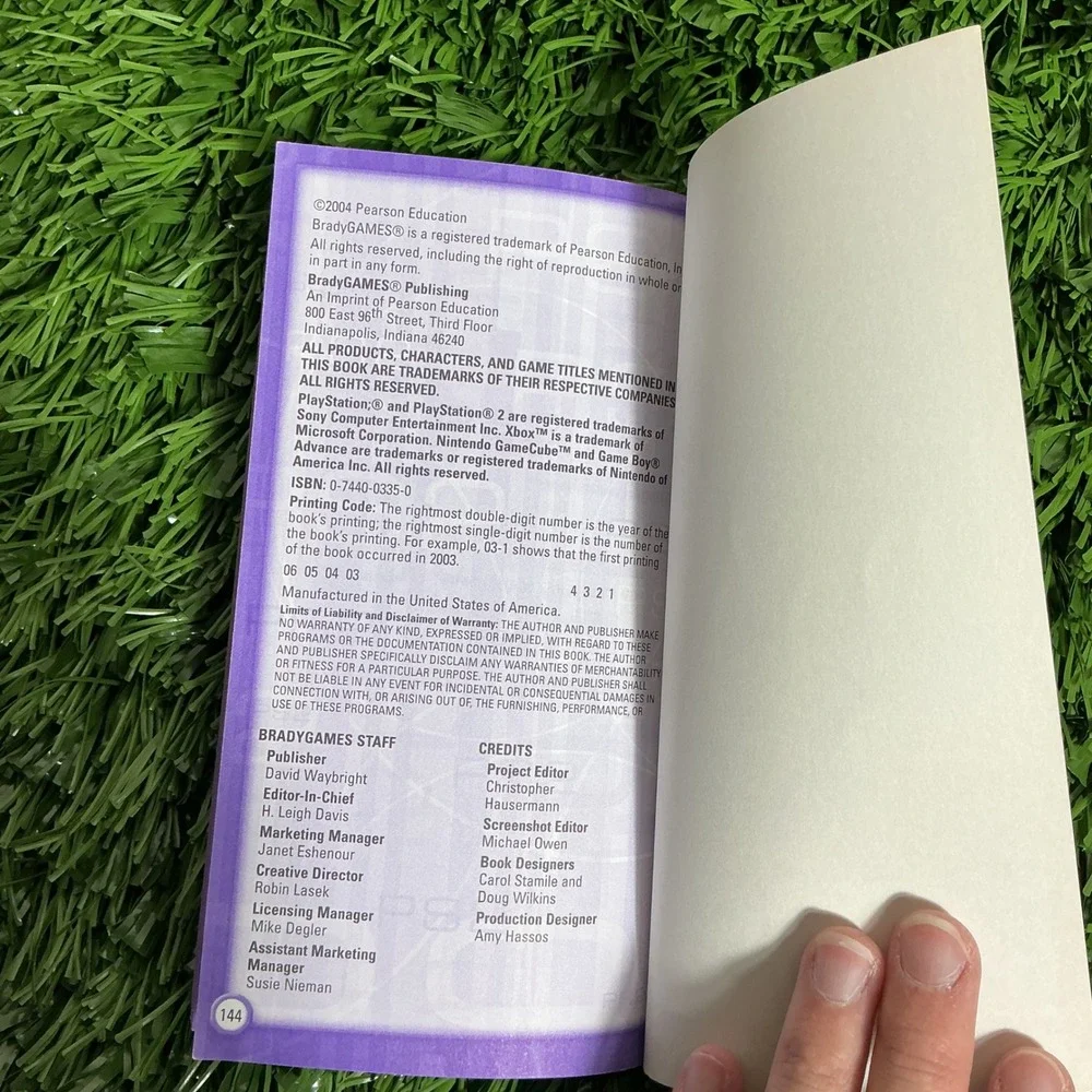 BradyGames PS2 Secret Codes 2004 Volume 1 PlayStation 2 Cheat Guide Book Retro
